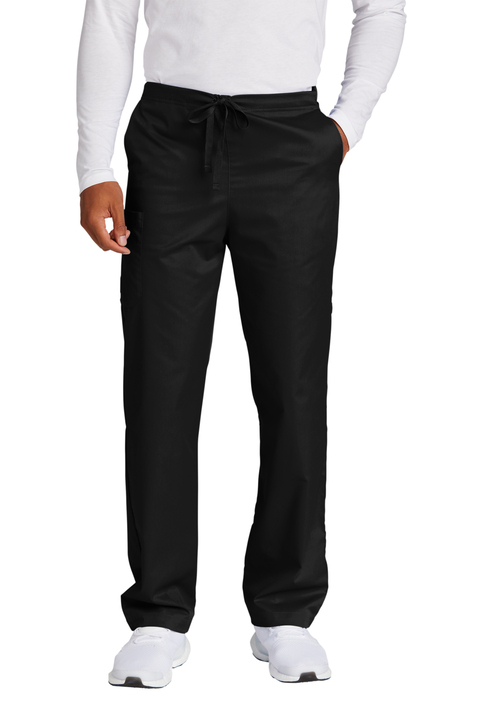 Wink® Unisex WorkFlex Cargo Pant — Black, view 1